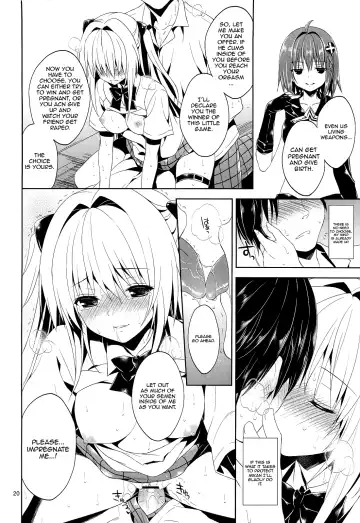 [Narusawa Sora] Ryoujoku March Konjiki no Yami Fhentai - Page 19