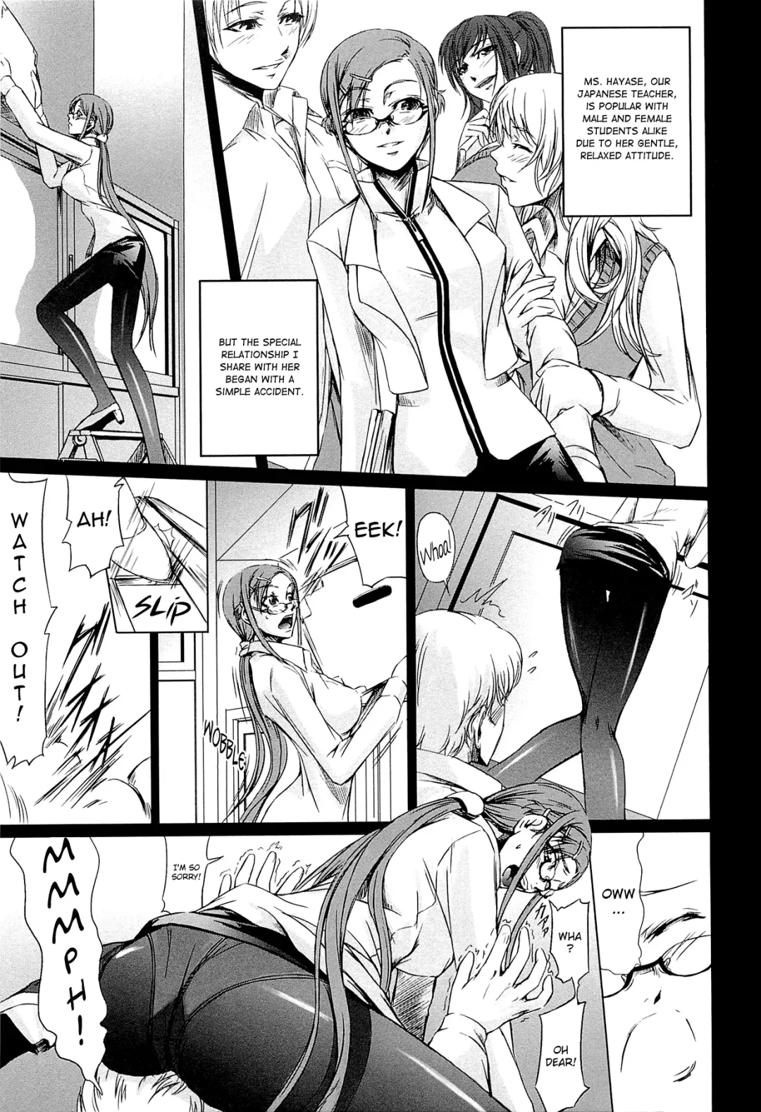 [Nakadera Akira] Onna Kyoushi no Renai Jijou ~ Watashi, Oshiego to Shichaimashita ~ Fhentai - Page 34