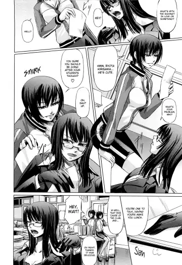 [Nakadera Akira] Onna Kyoushi no Renai Jijou ~ Watashi, Oshiego to Shichaimashita ~ Fhentai - Page 11