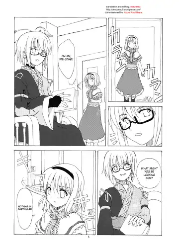 [Tilm] Alice in Scarlet Mansion Fhentai - Page 5