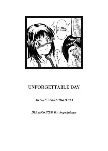 [Andou Hiroyuki] Unforgettable Day (decensored) Fhentai - Page 20