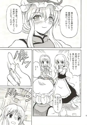 [Takaku Toshihiko] Touhou Youjo Ranbu 4 Fhentai - Page 8