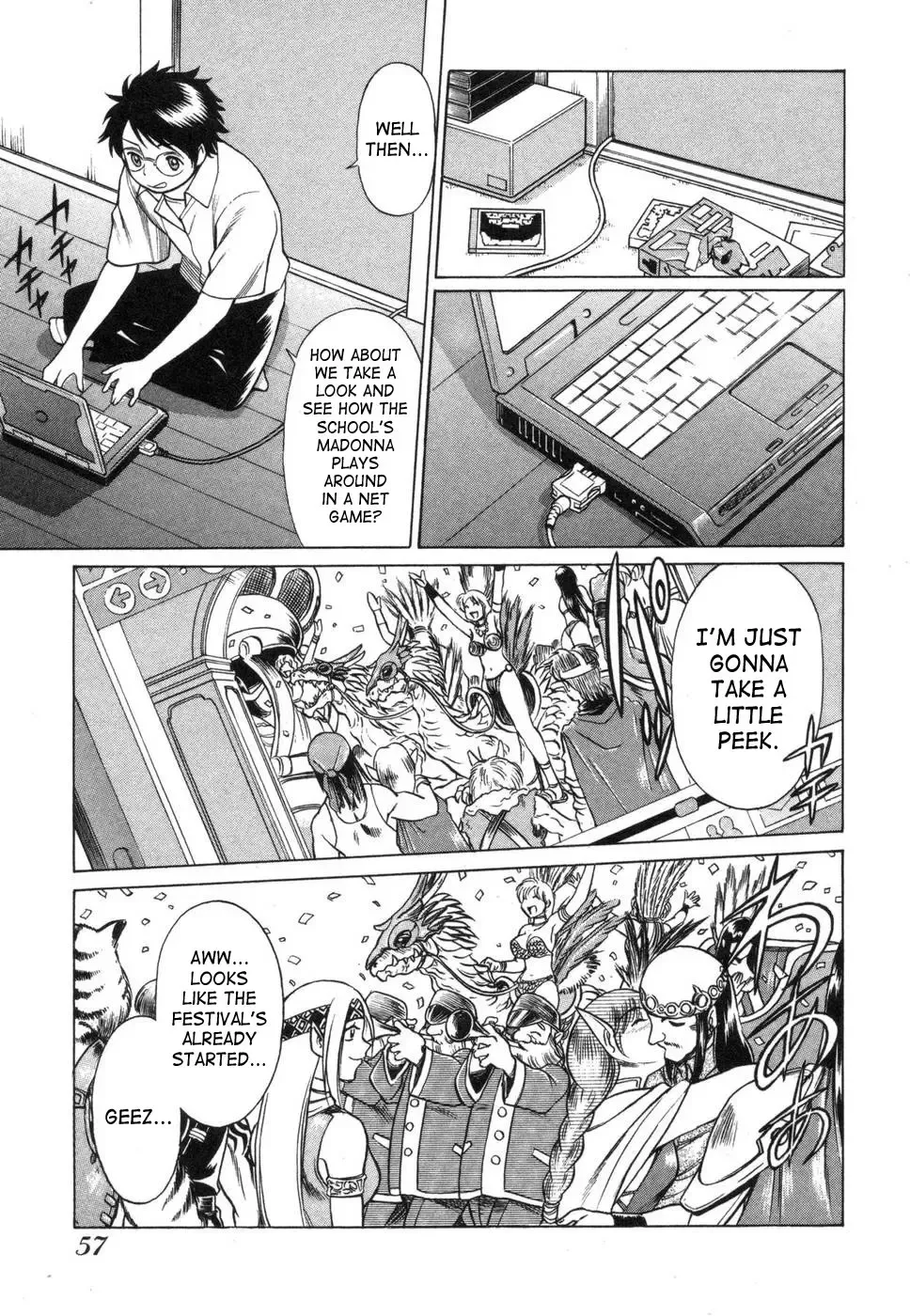 [Tamaki Nozomu] Ne.To.Ge | Lovers in Cyber World Fhentai - Page 60