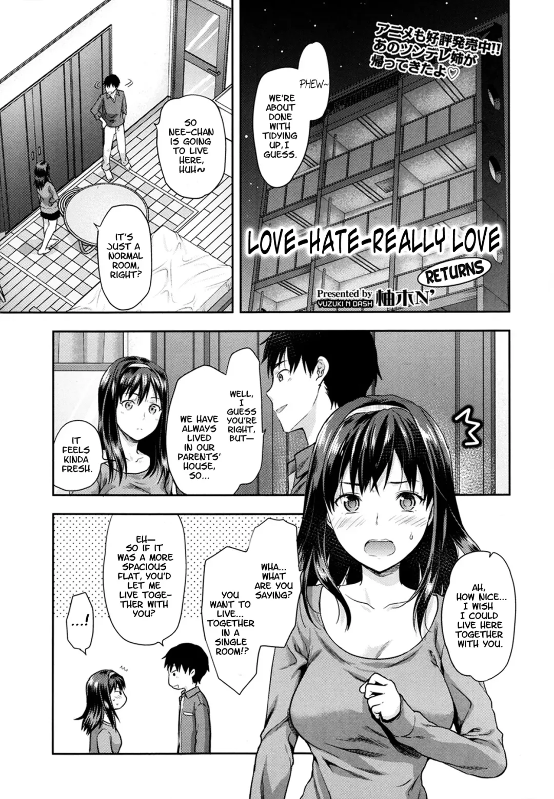 [Yuzuki N Dash] Suki - Kirai - Daisuki. Returns | Love - Hate - Really Love RETURNS Fhentai - Page 1