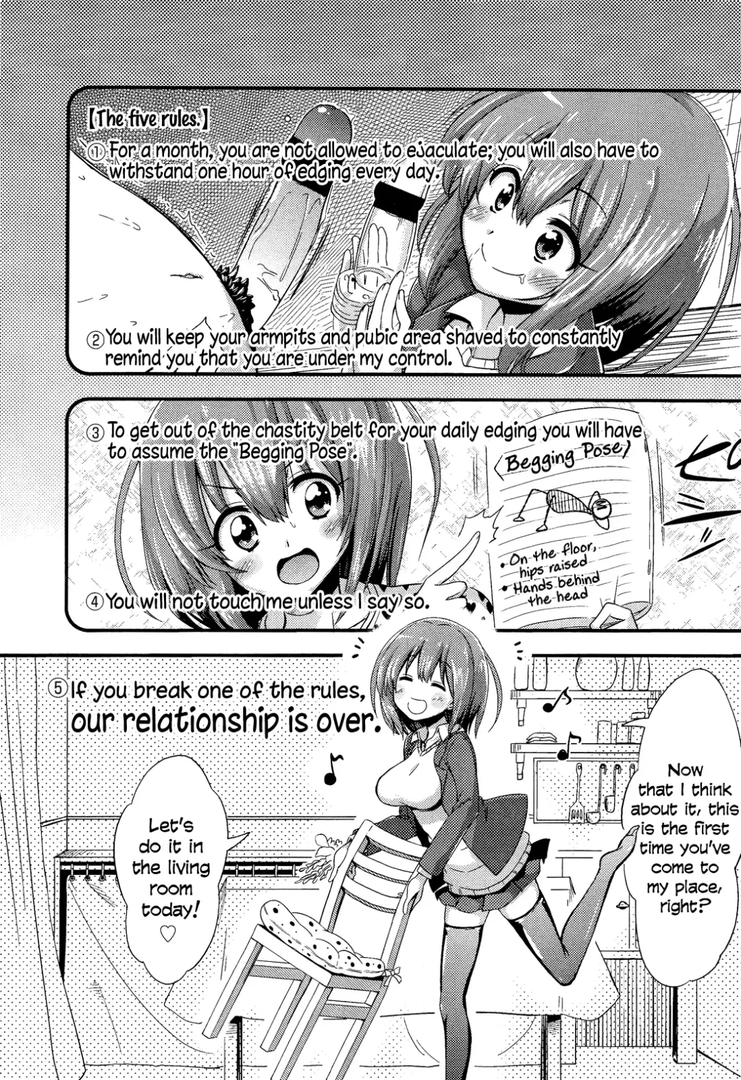 [Akai Mato] Boku wa Kanri Kanri Kanri Sarete Iru | I'm under her control, control, control! Fhentai - Page 3