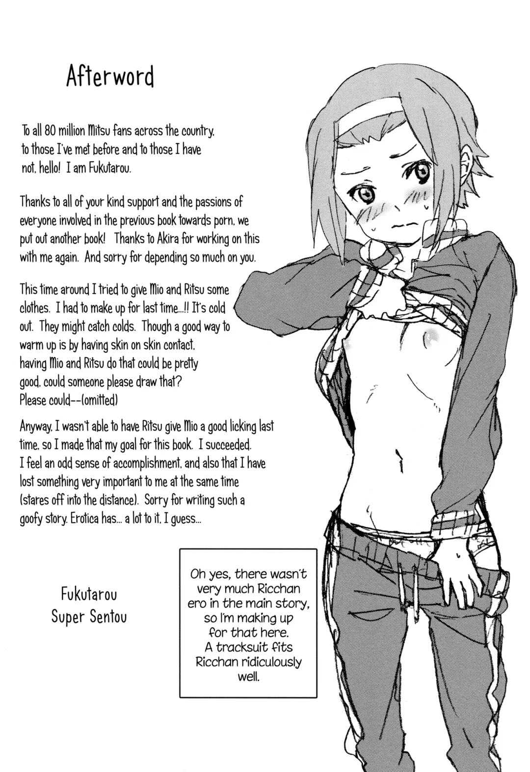 [Fukutarou - Oke] Gekkan Otona no RitsuMio Zoukangou | Monthly RitsuMio for Adults - Special Edition Fhentai - Page 22