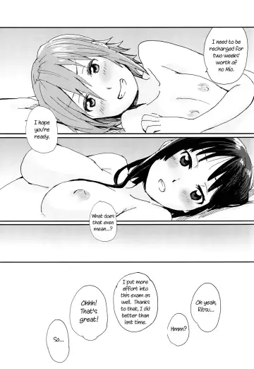 [Fukutarou - Oke] Gekkan Otona no RitsuMio Zoukangou | Monthly RitsuMio for Adults - Special Edition Fhentai - Page 20