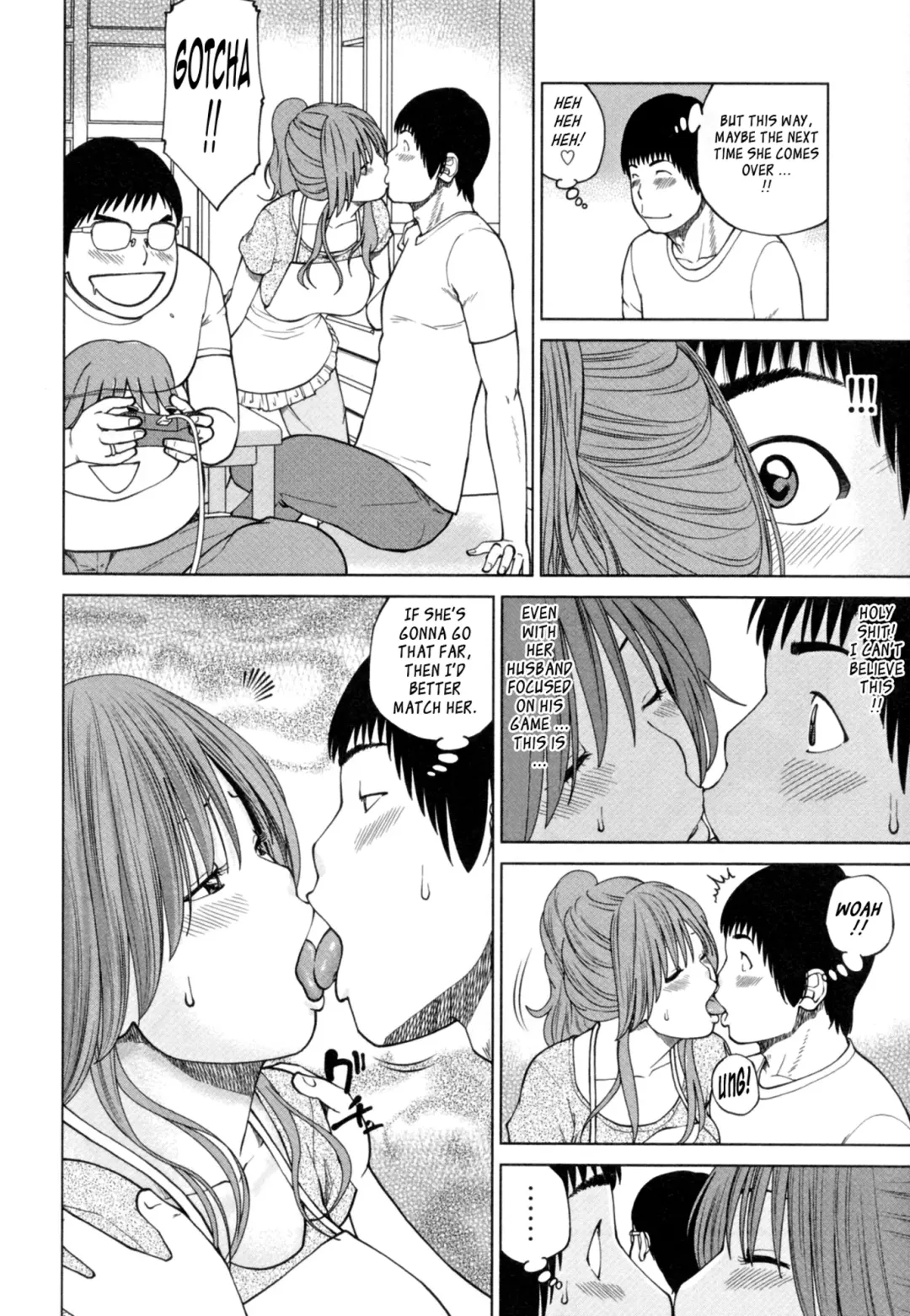 [Kuroki Hidehiko] 32 Sai Yokkyuufuman no Hitozuma | 32 Year Old Unsatisfied Wife (decensored) Fhentai - Page 193
