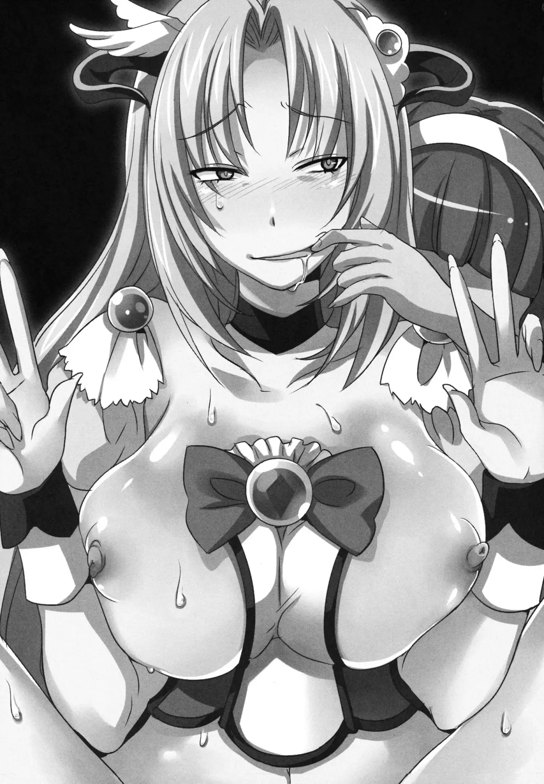 [Fight Fight Chiharu] Pretty de Cure Cure na Babaa-tachi ~Bangai "Model Arbeit hen"~ Fhentai - Page 2