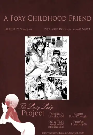 [Somejima] Kitsune no Osananajimi | A Foxy Childhood Friend Fhentai - Page 17