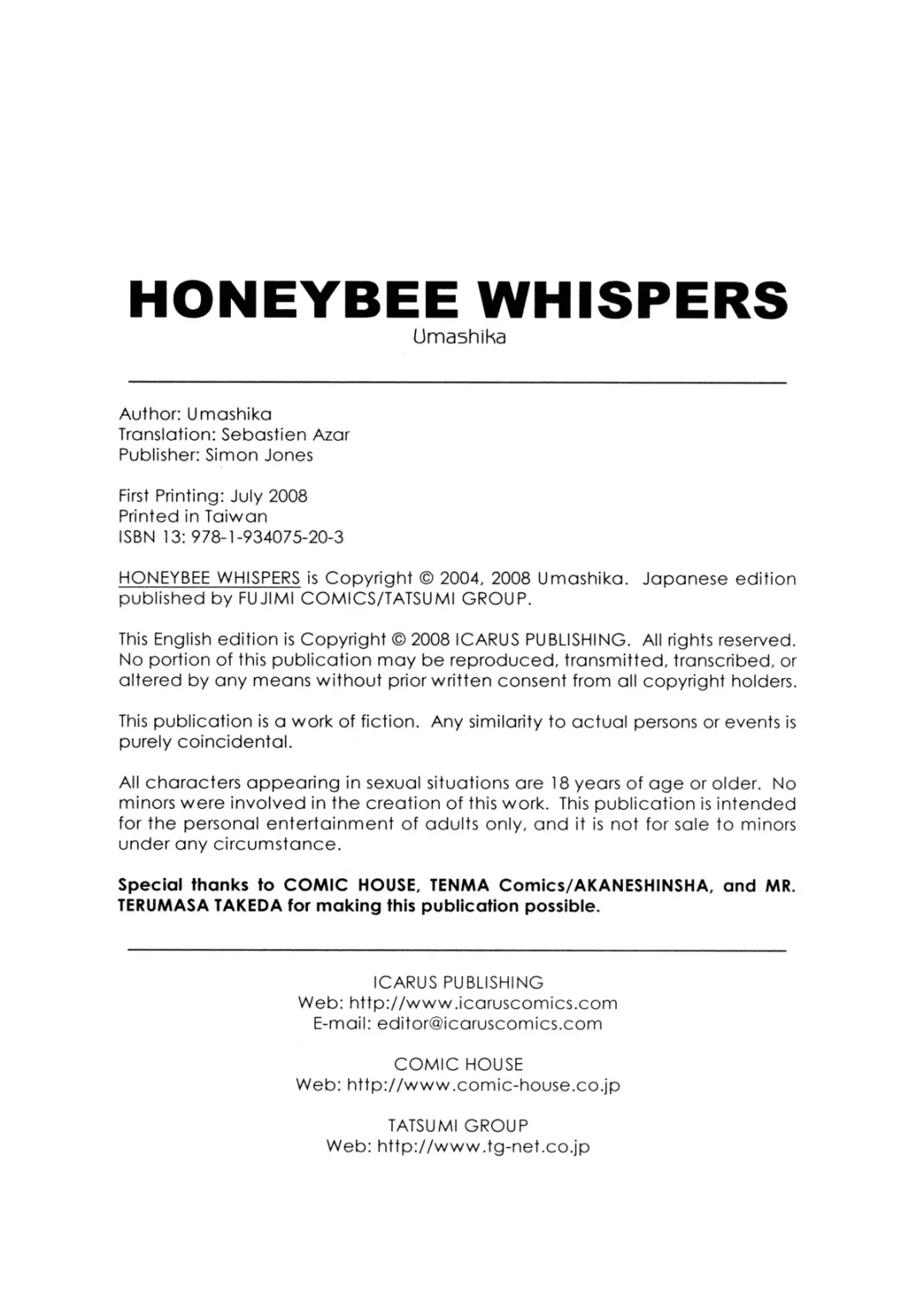 [Umashika] Mitsubachi no Sasayaki Fhentai - Page 174