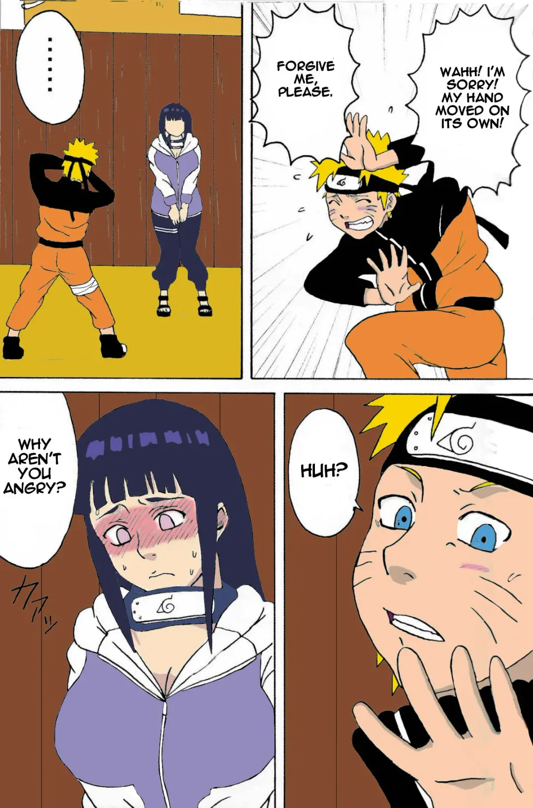 [Naruhodo] Hinata Ganbaru! Hinata Fight Fhentai - Page 4
