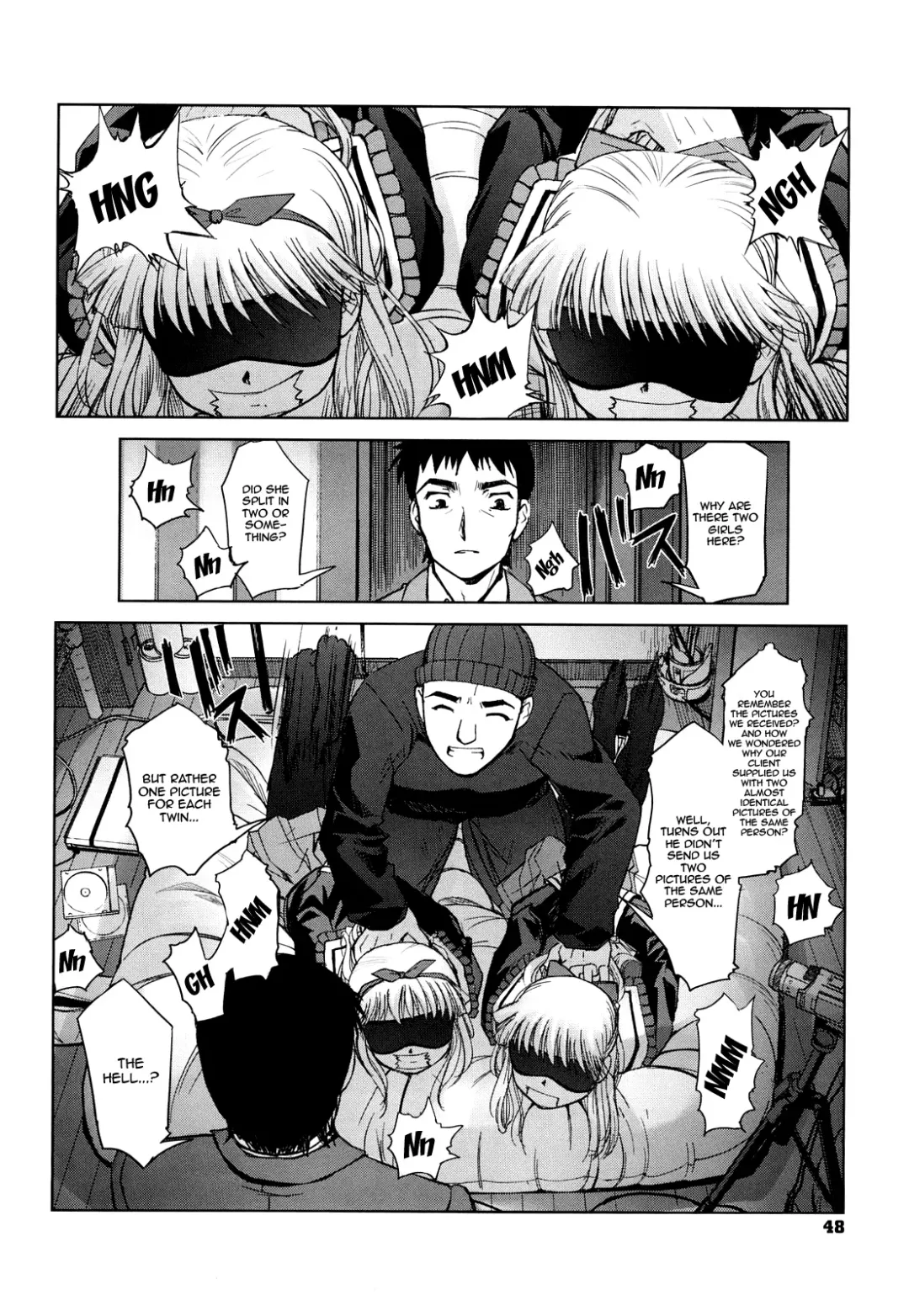 [Sasayuki] Futago ya Futago no Soujuusou Tsuitsui extended | A Double Instrumental Ensemble of Twins Fhentai - Page 49