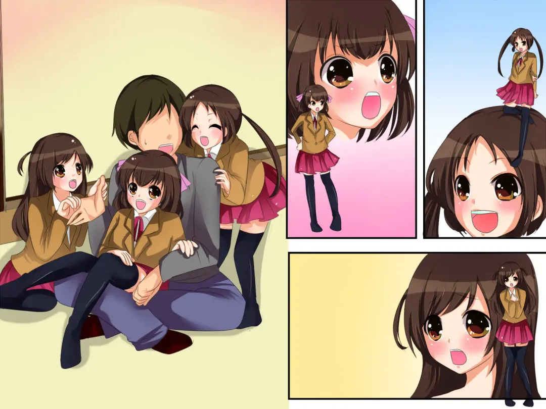 Fukusei Joshi ~Itsumo Te ga Dasenai Joshi mo Copy Ningen Nara Yaritai Houdai Fhentai - Page 34