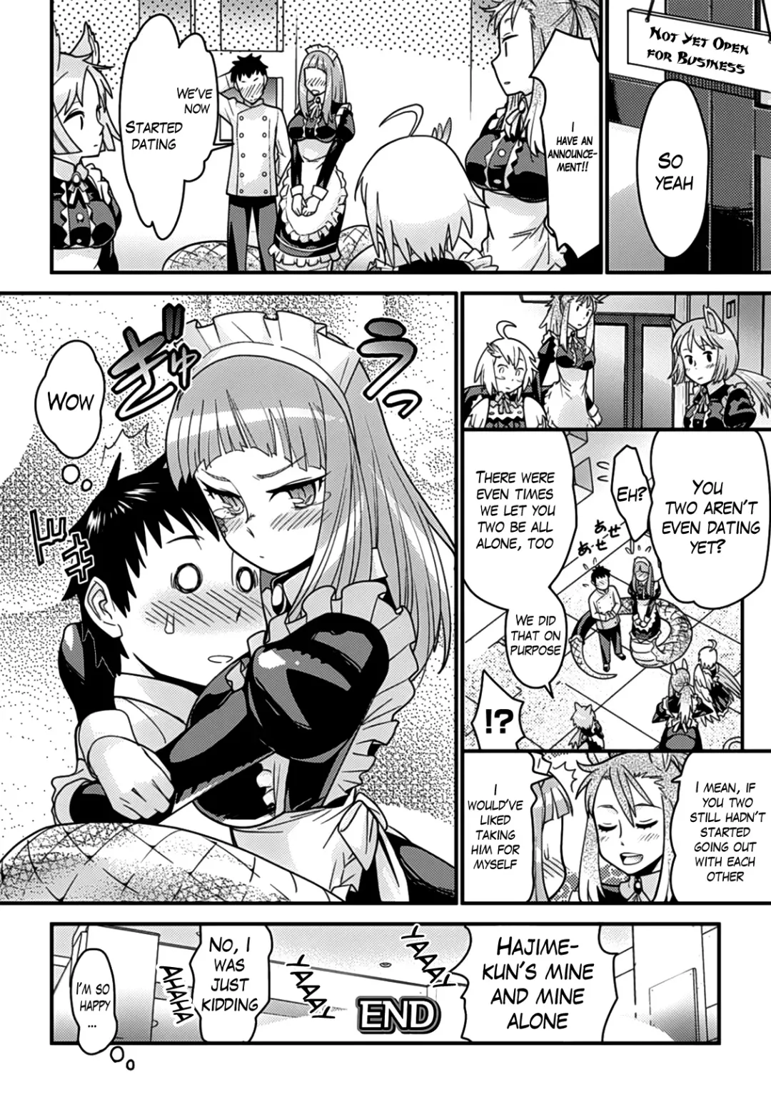[Kuroshiki] Mon Cafe yori Ai o Komete | With Love, the Monster Cafe Fhentai - Page 16