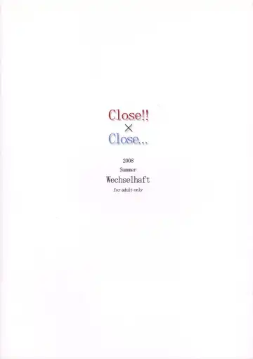 [Kima-gray] Close!! x Close... Fhentai - Page 22