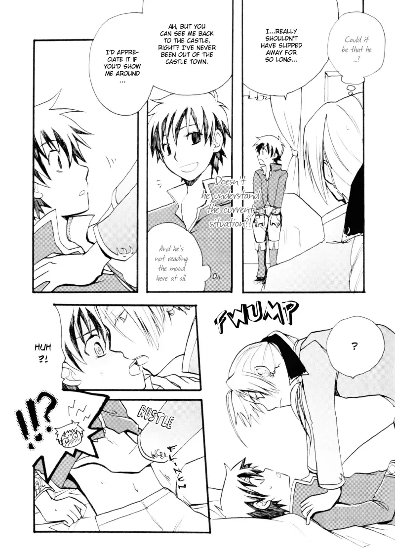 [Chizuwa - Karin] Ryoushu Kukule to Eight Ouji | Lord Angelo and Prince Hero Fhentai - Page 9