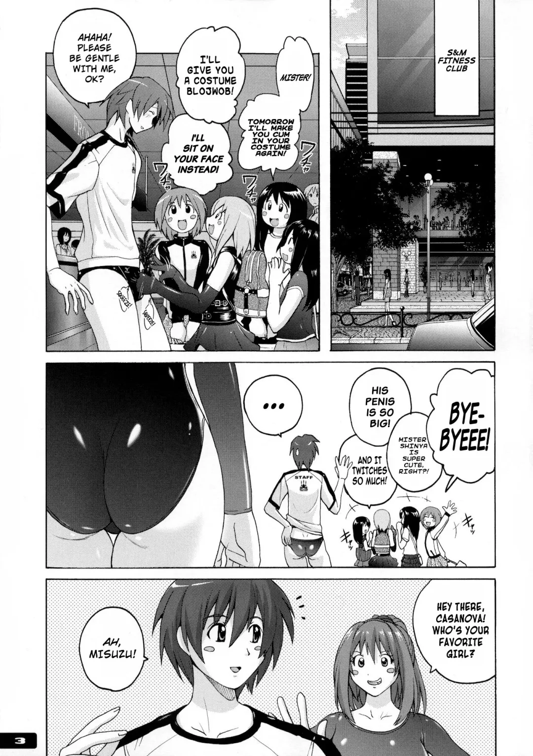 [Murasaki Nyaa] Pitapita Leotard - for  Gymnastics Leotard fetist & M-boy freaks Fhentai - Page 2