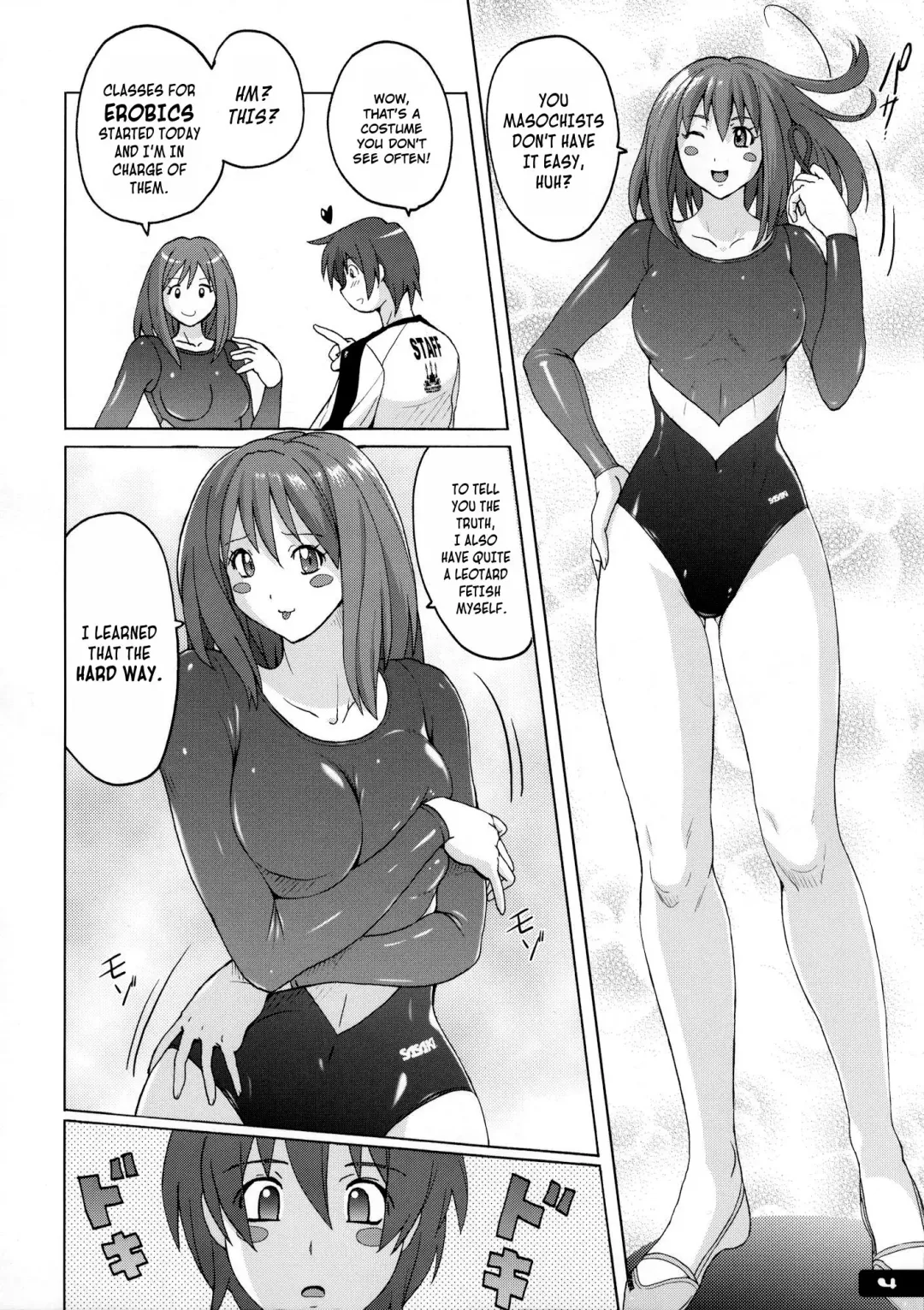 [Murasaki Nyaa] Pitapita Leotard - for  Gymnastics Leotard fetist & M-boy freaks Fhentai - Page 3