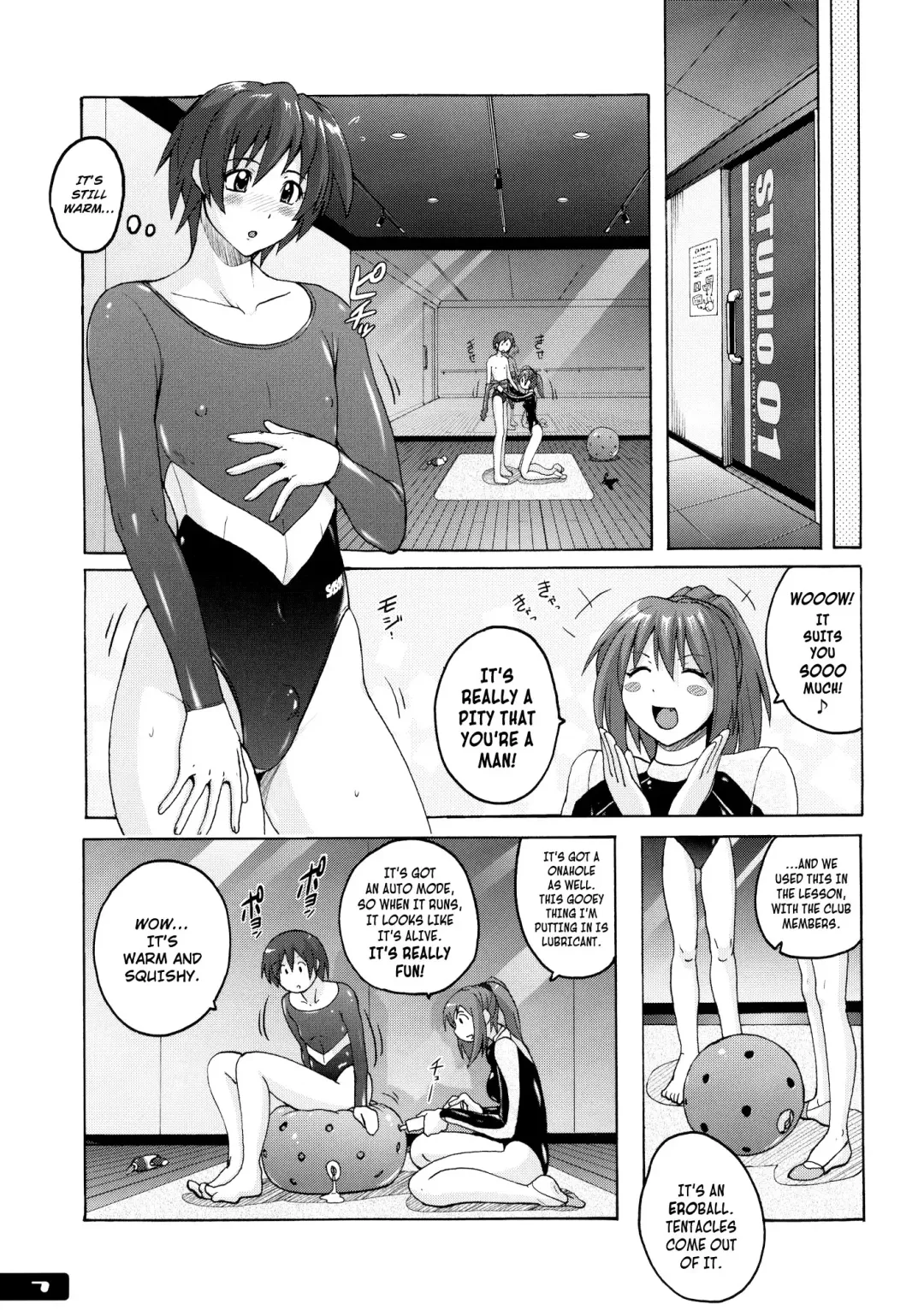 [Murasaki Nyaa] Pitapita Leotard - for  Gymnastics Leotard fetist & M-boy freaks Fhentai - Page 6