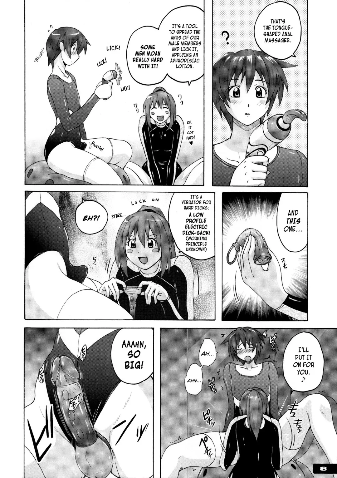 [Murasaki Nyaa] Pitapita Leotard - for  Gymnastics Leotard fetist & M-boy freaks Fhentai - Page 7