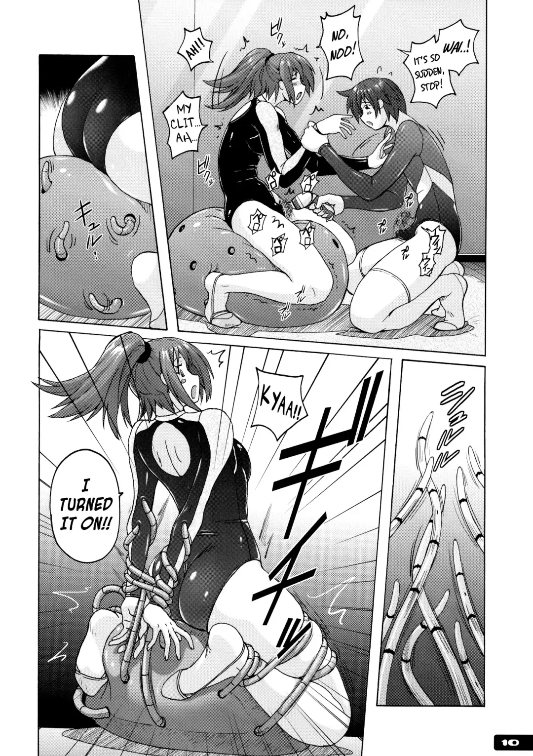 [Murasaki Nyaa] Pitapita Leotard - for  Gymnastics Leotard fetist & M-boy freaks Fhentai - Page 9