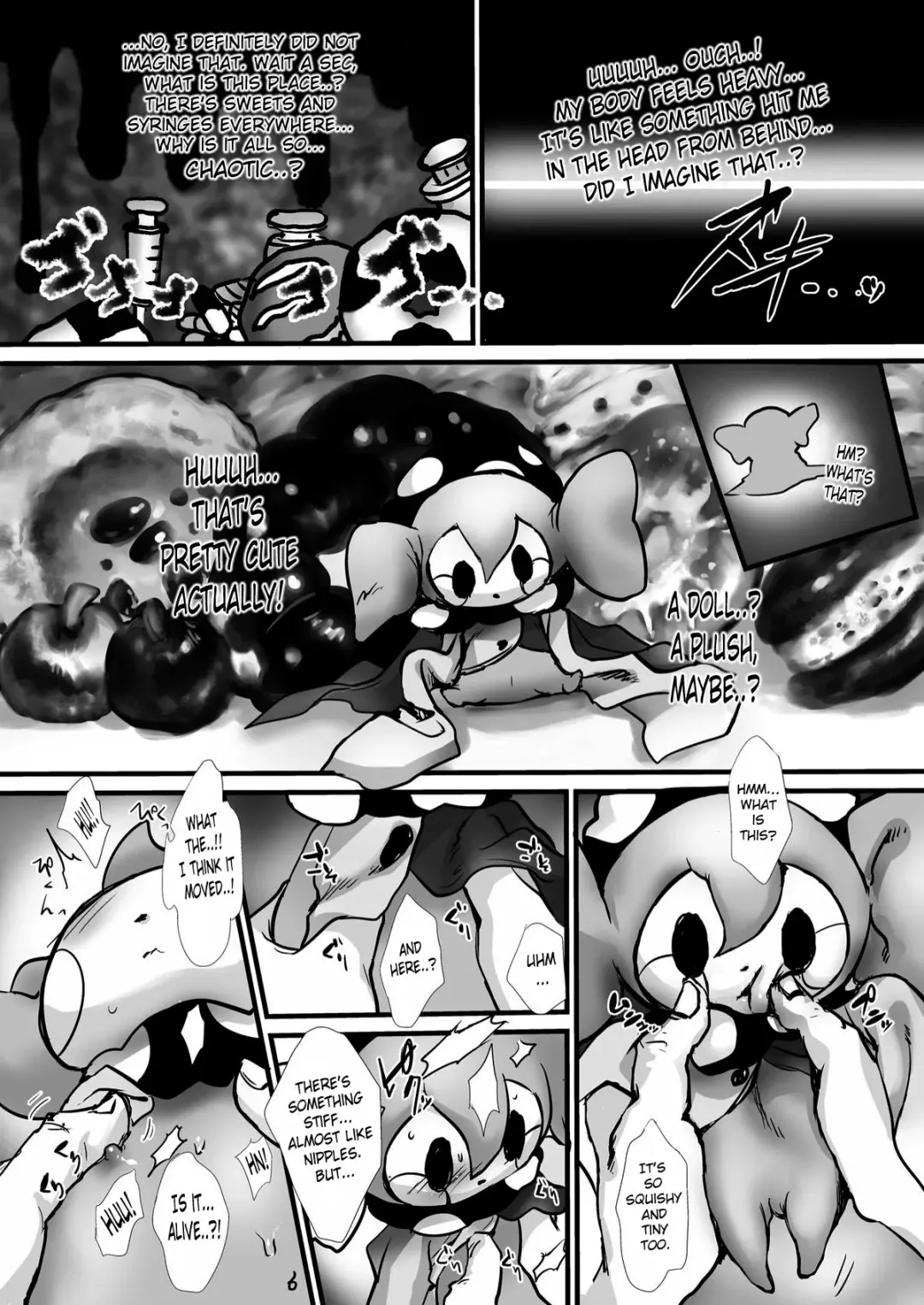 [Inuboe] Okashi Majo o Okashiciao! | Let's Rape the Dessert Witch! Fhentai - Page 5
