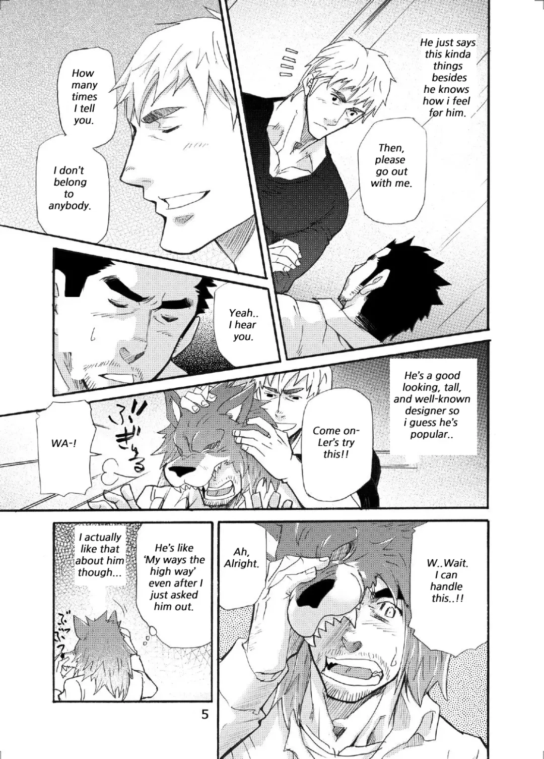 [Matsu Takeshi] Ookami Kamen to Hito no Iu | Wolf Mask Fhentai - Page 4