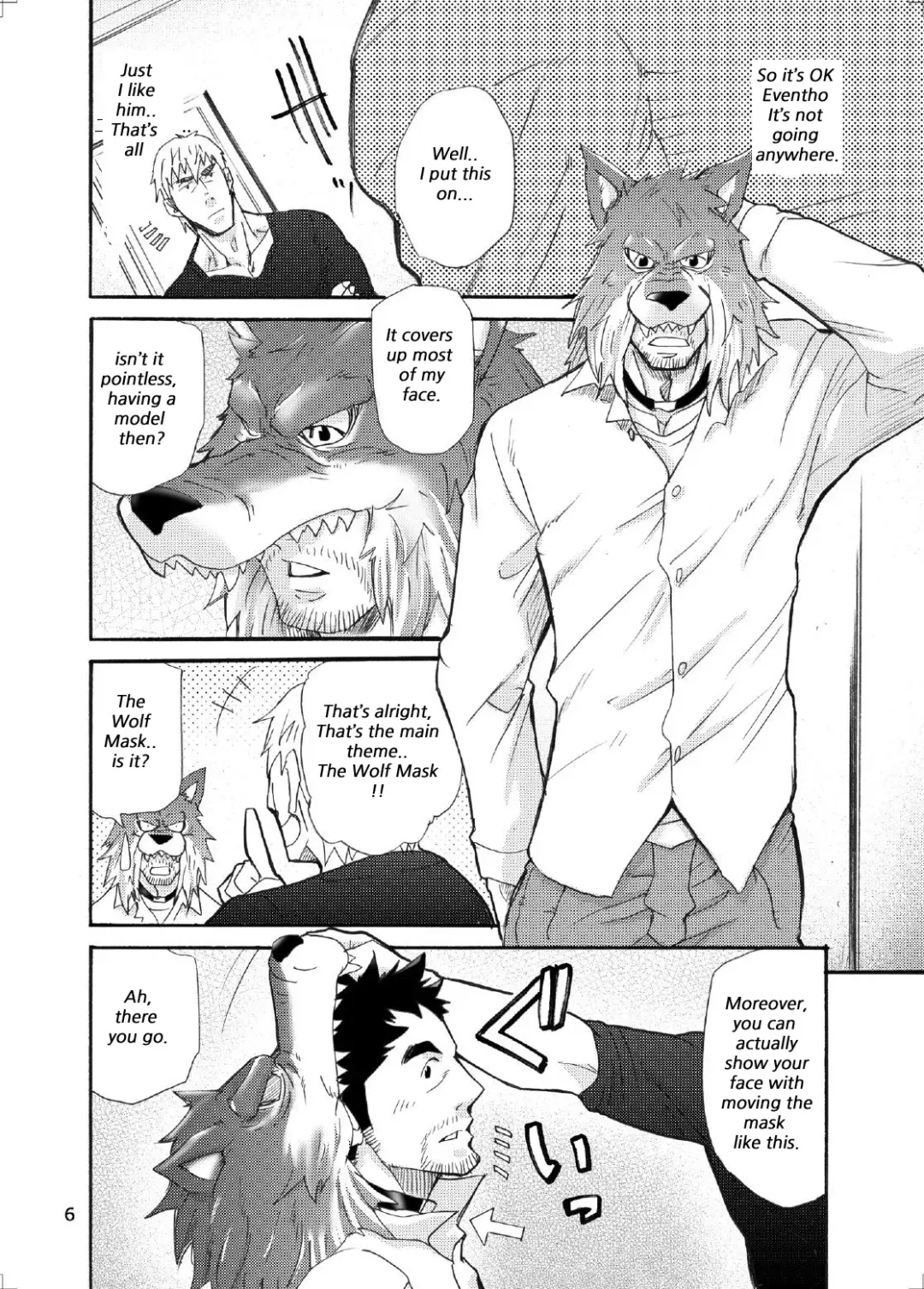 [Matsu Takeshi] Ookami Kamen to Hito no Iu | Wolf Mask Fhentai - Page 5