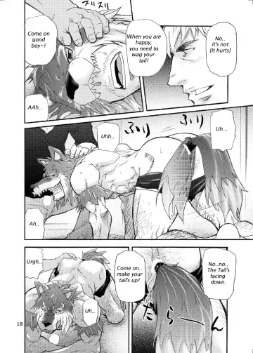 [Matsu Takeshi] Ookami Kamen to Hito no Iu | Wolf Mask Fhentai - Page 17