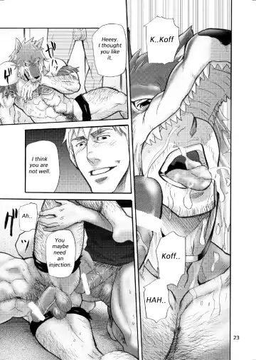 [Matsu Takeshi] Ookami Kamen to Hito no Iu | Wolf Mask Fhentai - Page 22