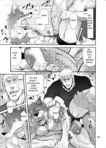 [Matsu Takeshi] Ookami Kamen to Hito no Iu | Wolf Mask Fhentai - Page 24