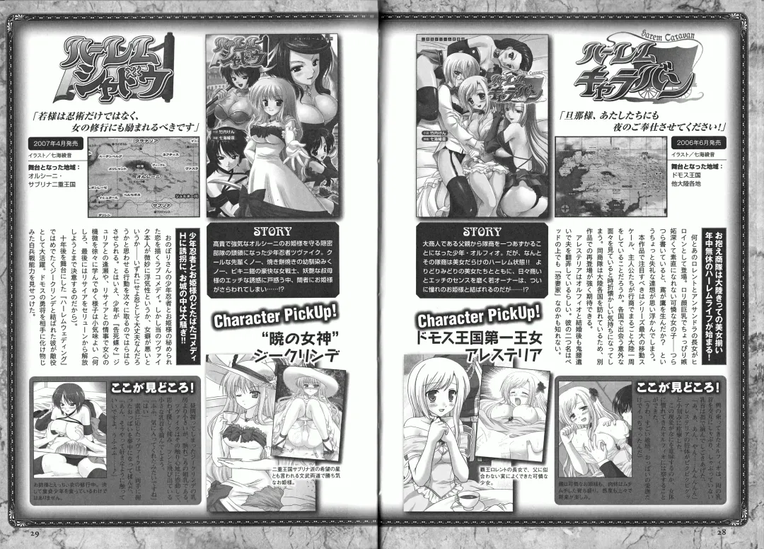 Takeuti Ken's Harem Series Official Guide Book Fhentai - Page 19
