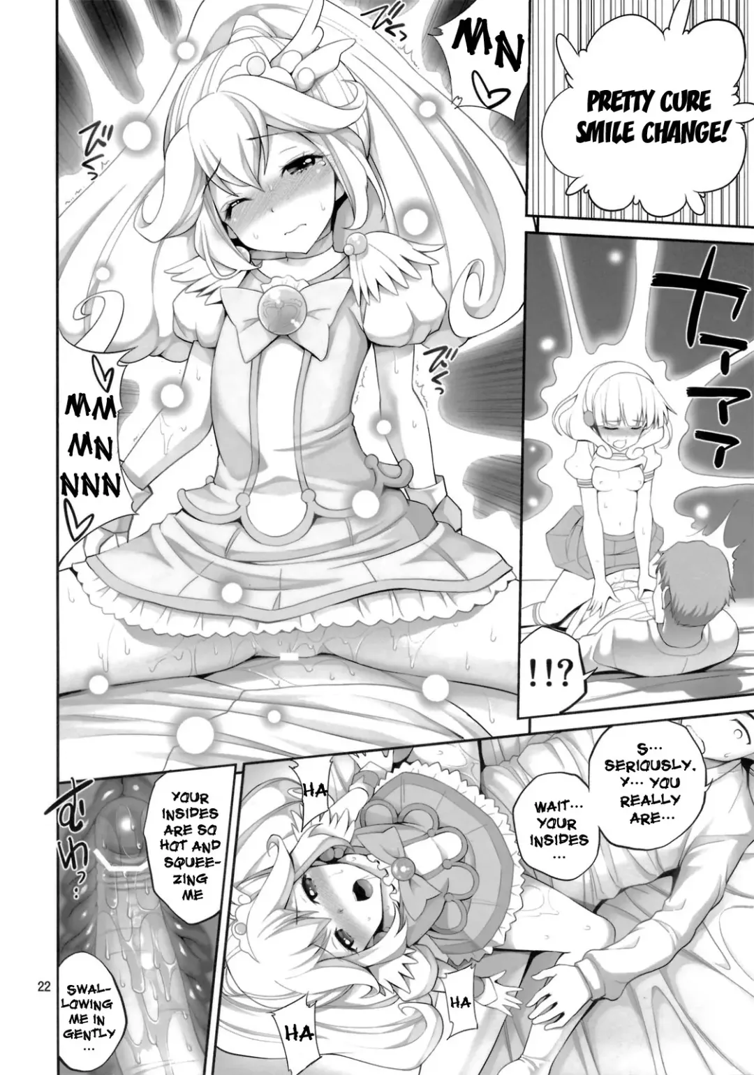 [Yahiro Pochi] Yayoi-chan no Densha de Lovematio | Yayoi-chan's Lovematio on a Train Fhentai - Page 21