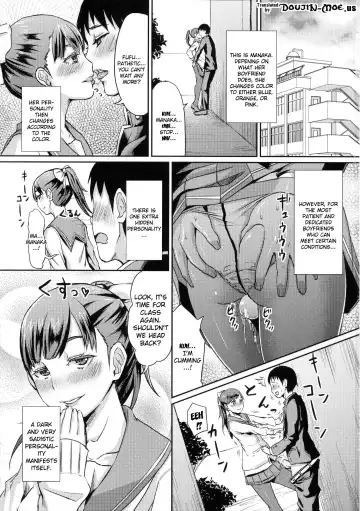 [Shinooka Homare] Kuro Manaka no Fumifumi Oshioki | Dark Manaka's Foot-Stomping Punishment Fhentai - Page 2