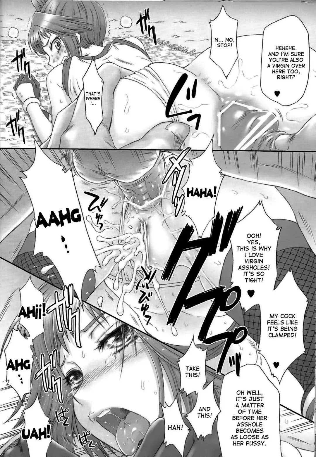 [Momoya Show-neko] Kunoichi Muzan | Pitiful Kunoichi Fhentai - Page 17