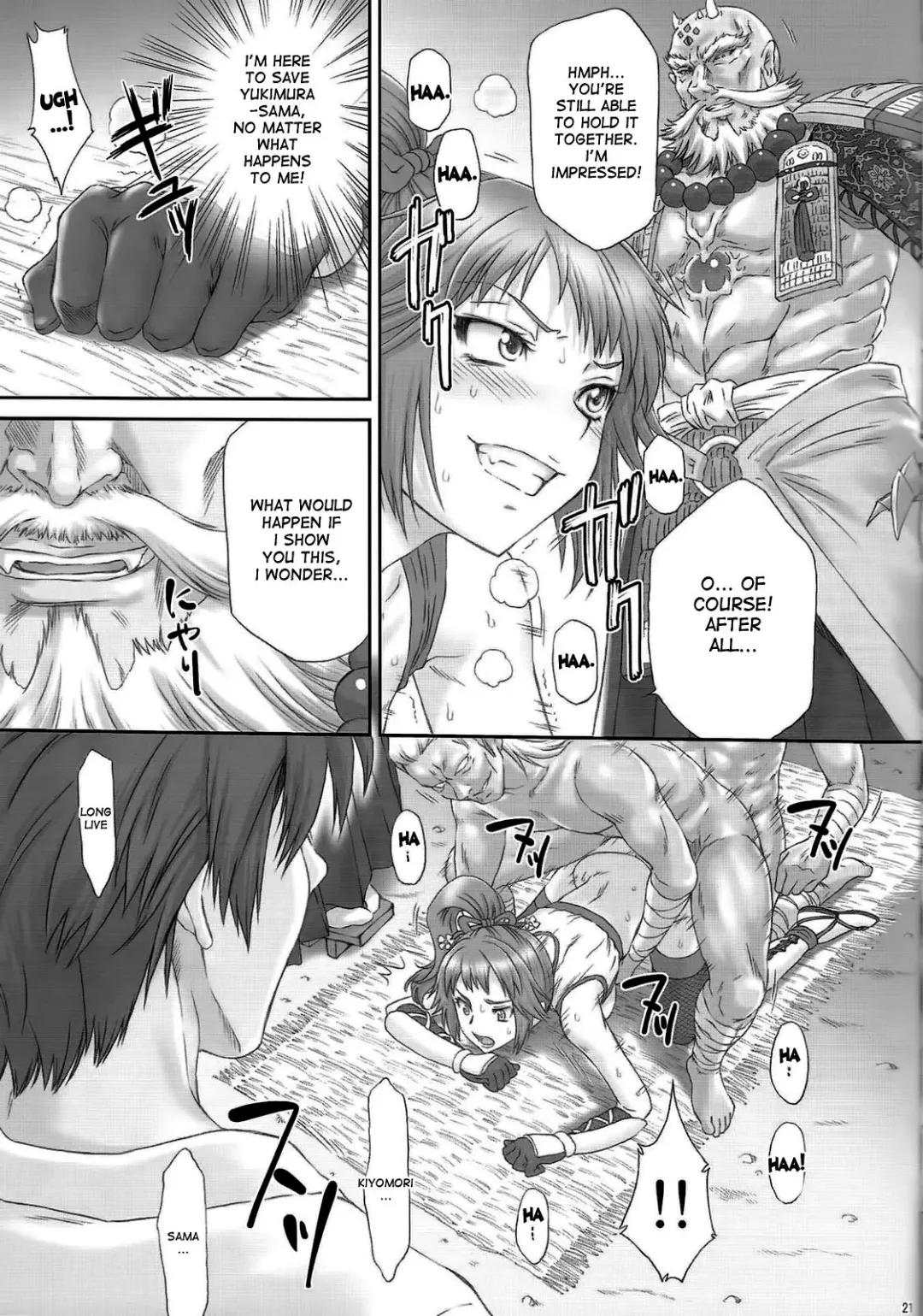 [Momoya Show-neko] Kunoichi Muzan | Pitiful Kunoichi Fhentai - Page 20