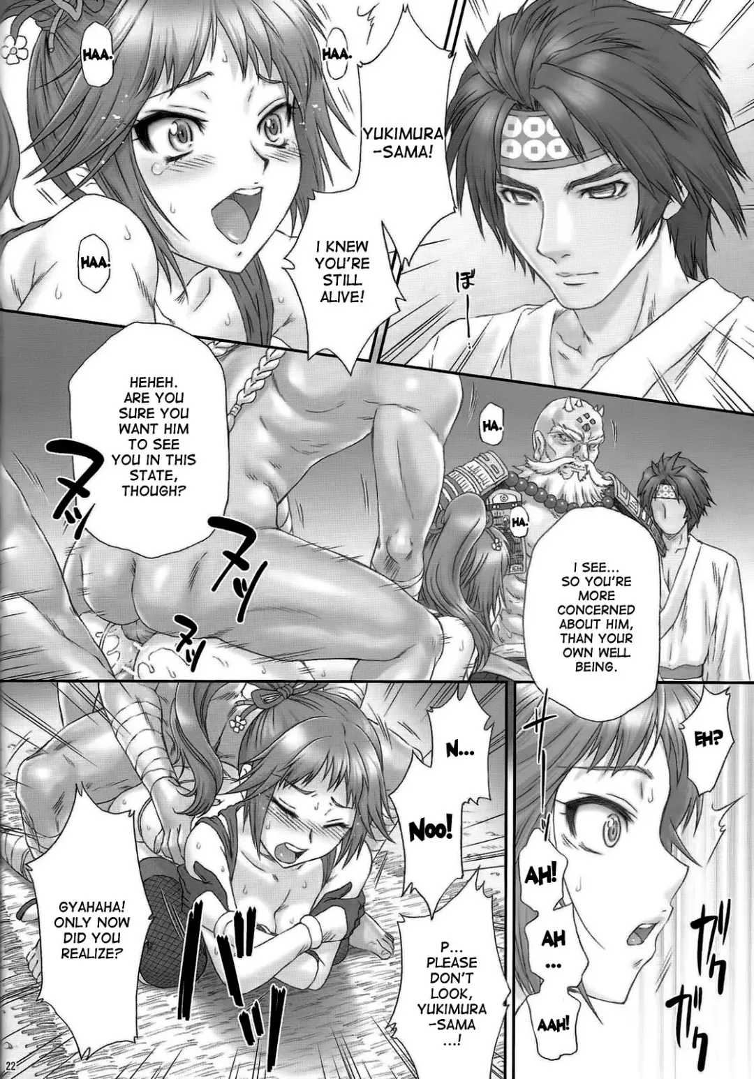 [Momoya Show-neko] Kunoichi Muzan | Pitiful Kunoichi Fhentai - Page 21