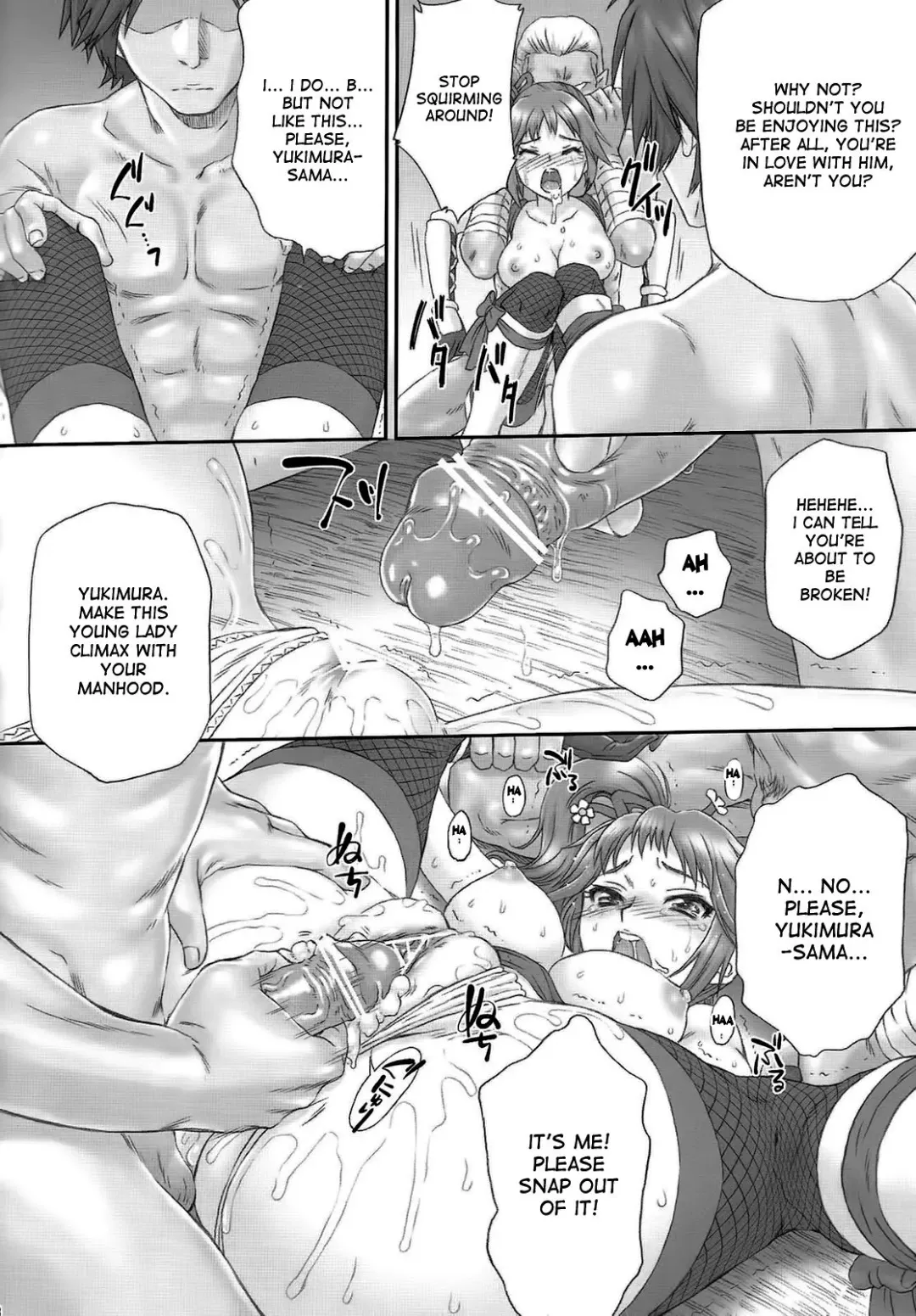 [Momoya Show-neko] Kunoichi Muzan | Pitiful Kunoichi Fhentai - Page 27