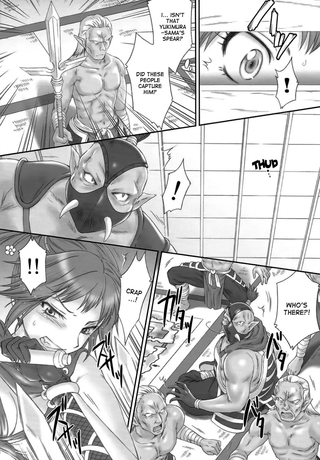 [Momoya Show-neko] Kunoichi Muzan | Pitiful Kunoichi Fhentai - Page 5
