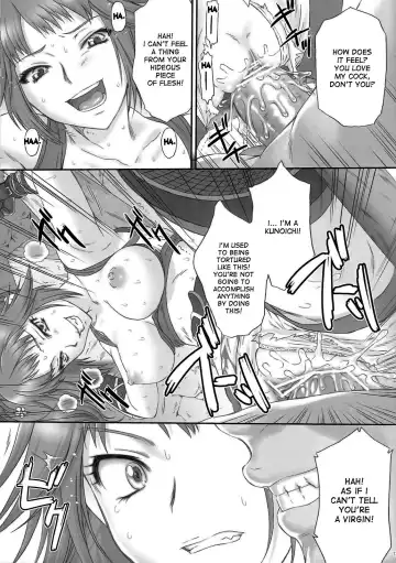 [Momoya Show-neko] Kunoichi Muzan | Pitiful Kunoichi Fhentai - Page 12