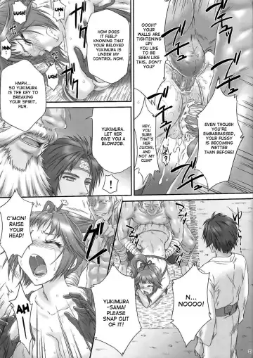 [Momoya Show-neko] Kunoichi Muzan | Pitiful Kunoichi Fhentai - Page 22