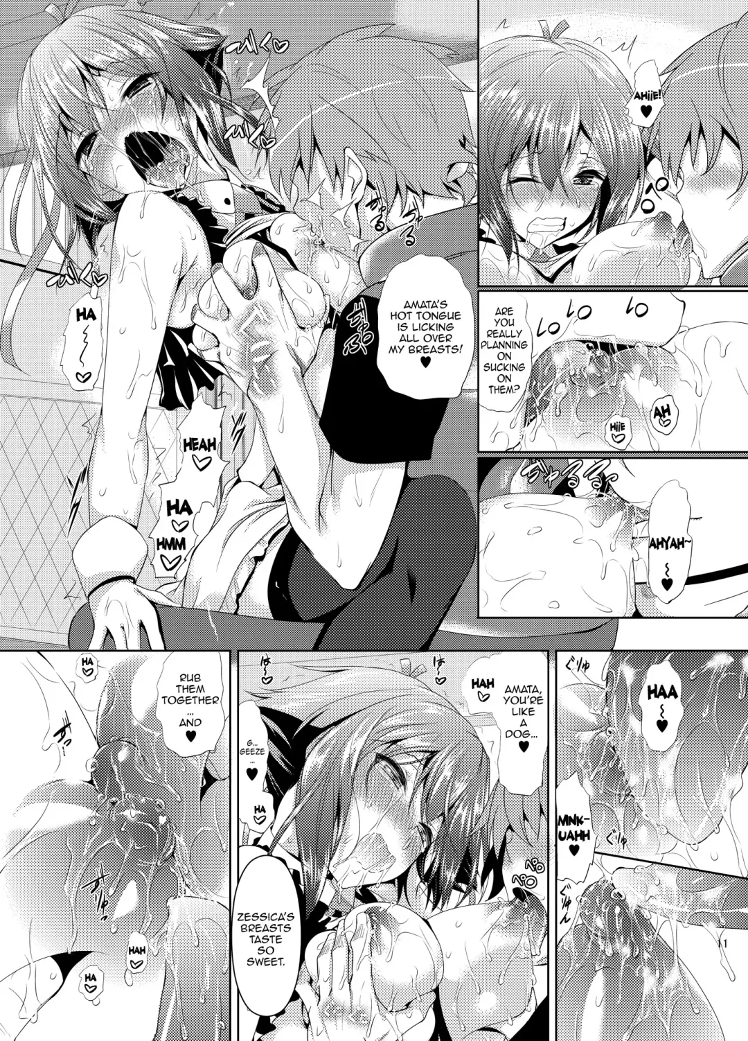 [Fukuyama Naoto] Zessica to Ichaicha Suru dake no Hon | A Book About Flirting with Zessica Fhentai - Page 12