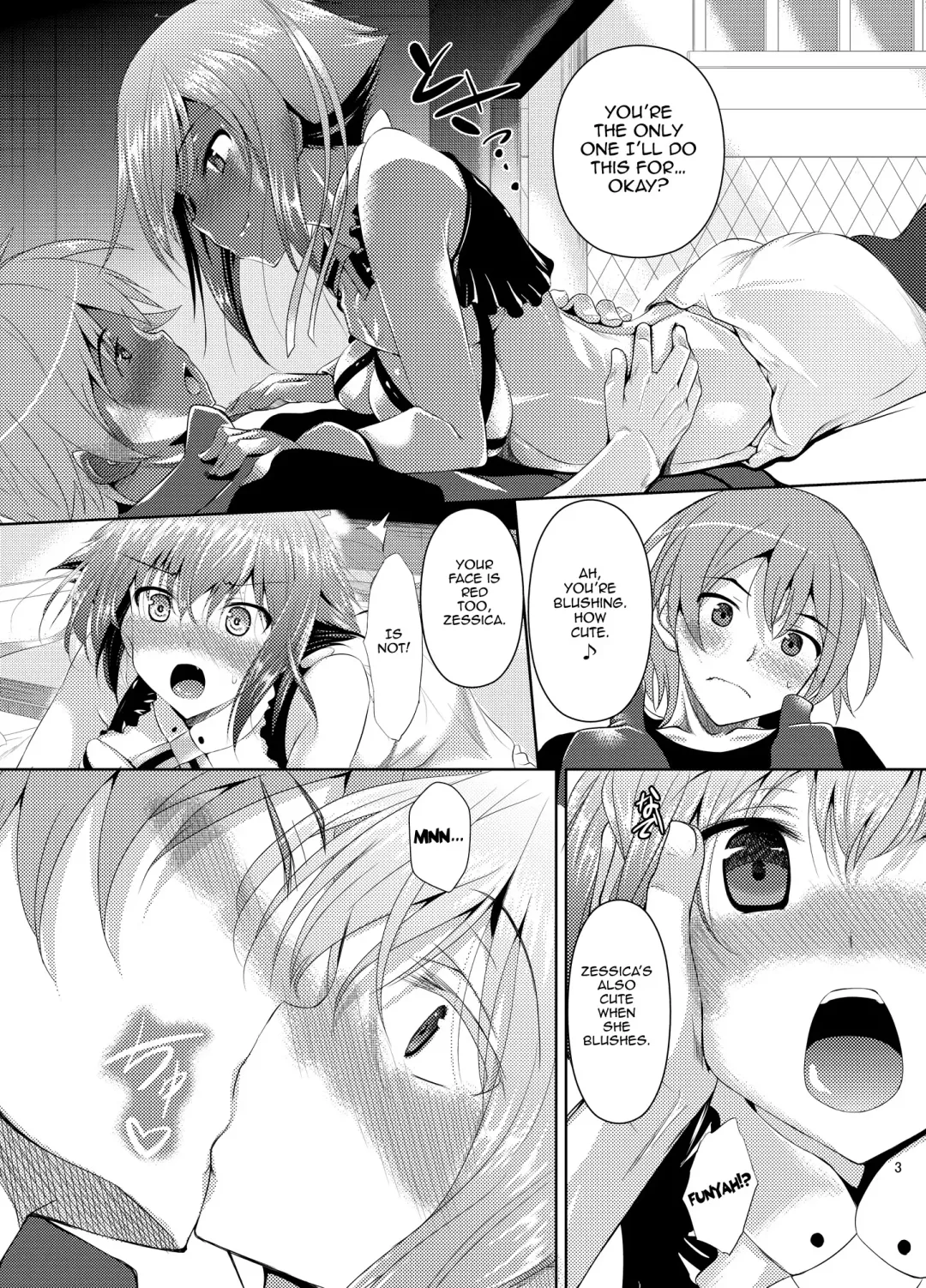[Fukuyama Naoto] Zessica to Ichaicha Suru dake no Hon | A Book About Flirting with Zessica Fhentai - Page 4