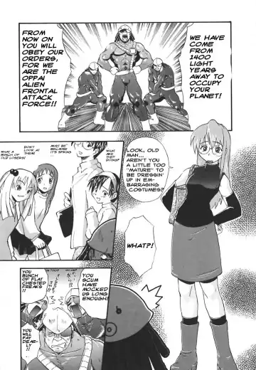 [Kikkawa Kabao] Kyoushuu! Oppai Seijin | Frontal Attack of the Oppai Aliens Fhentai - Page 2