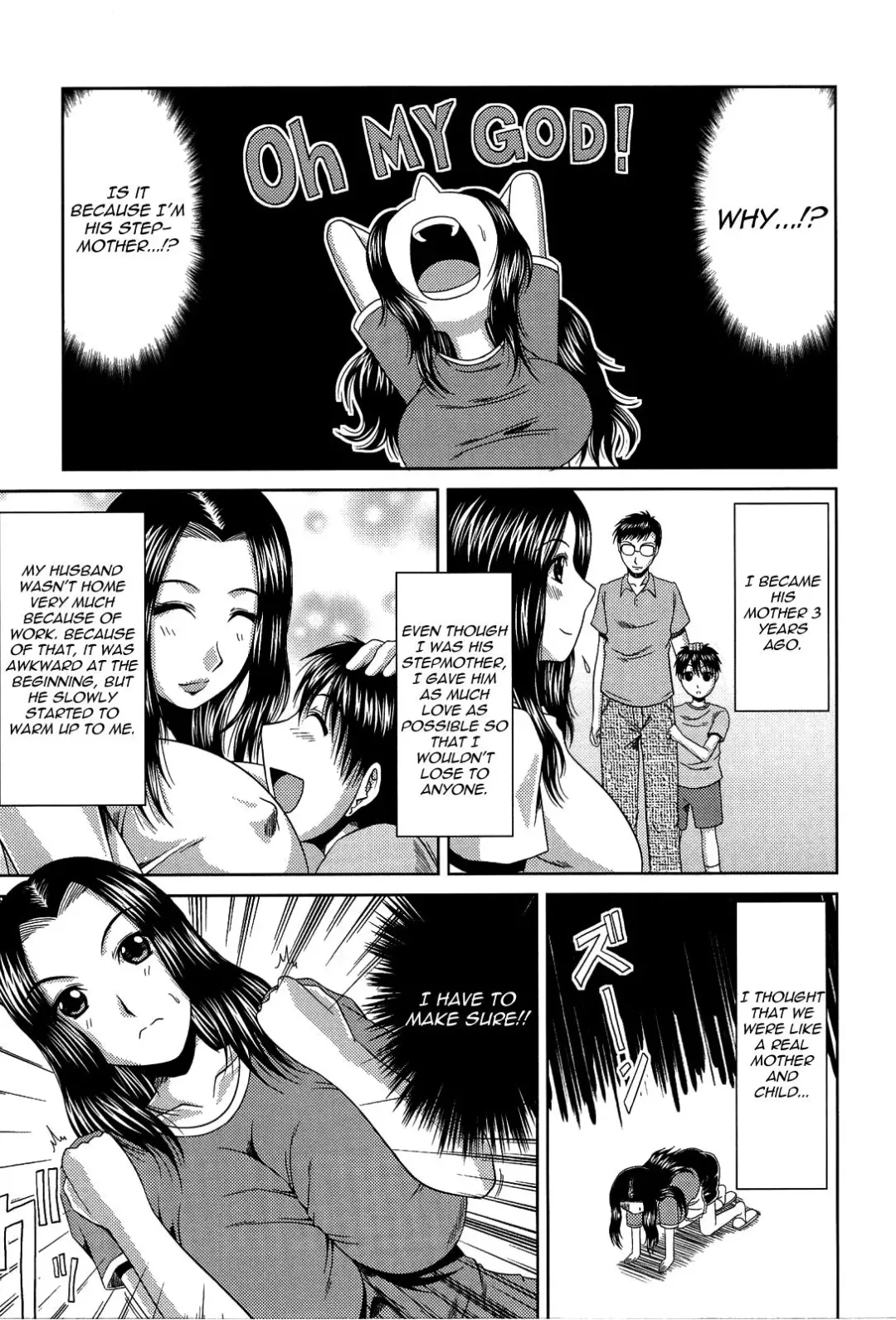 [Kai Hiroyuki] Manatsu no Hanazono ~Oba + Shimai Ohame H~ Ch. 10 | Stepmother's Feelings (decensored) Fhentai - Page 3