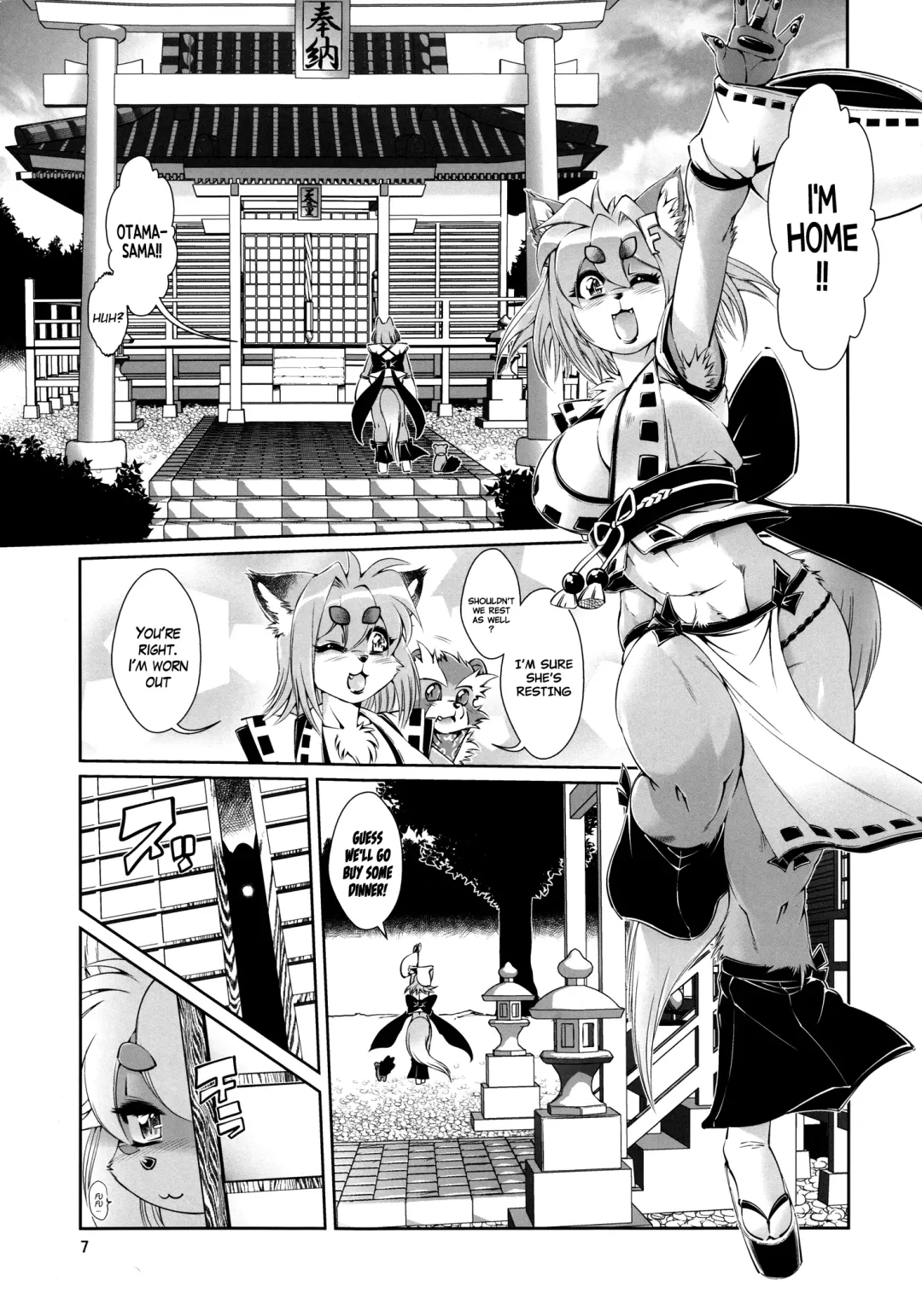 [Amakuchi] Mahou no Juujin Foxy Rena 4 - The Magical Foxgirl Foxy Rena 4 Fhentai - Page 8