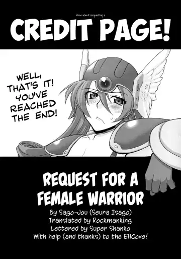 [Seura Isago] Onnasenshi-san ni Onegai | Request for a female Warrior Fhentai - Page 11