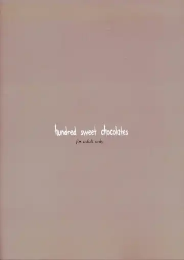 [Tatami] hundred sweet chocolates Fhentai - Page 10