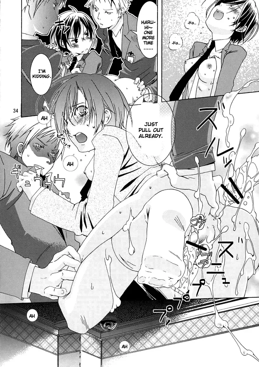 [Kamimiya Kozue] Host-bu no Ohime-sama wa Warui Mahou Tsukai ni Damasareru | The Host Club Princess is Tricked by an Evil Sorcerer. Fhentai - Page 33